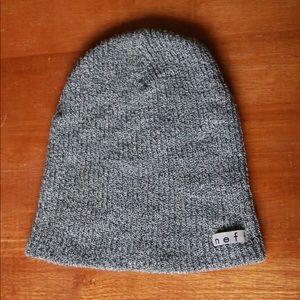 Neff Daily Heather Beanie — blue gray color